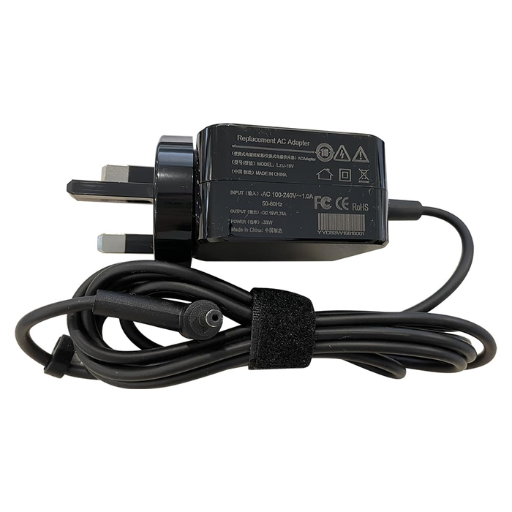 Asus 19V 1.75A DC 4.0x1.35mm Square UK 3 Pins Laptop Adapter