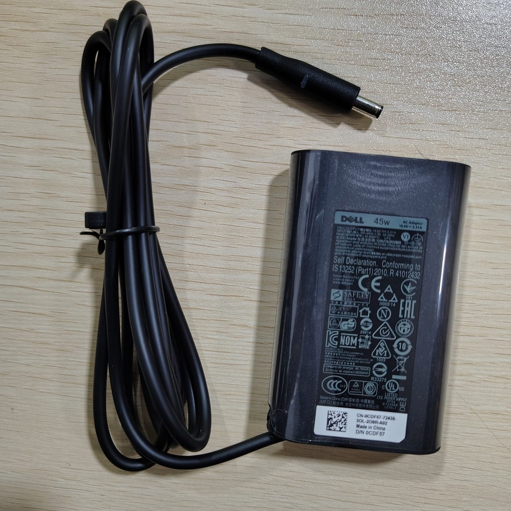 Dell XPS 19.5V 2.31A Laptop Adapter (4.5mm x 3.0mm) 45W