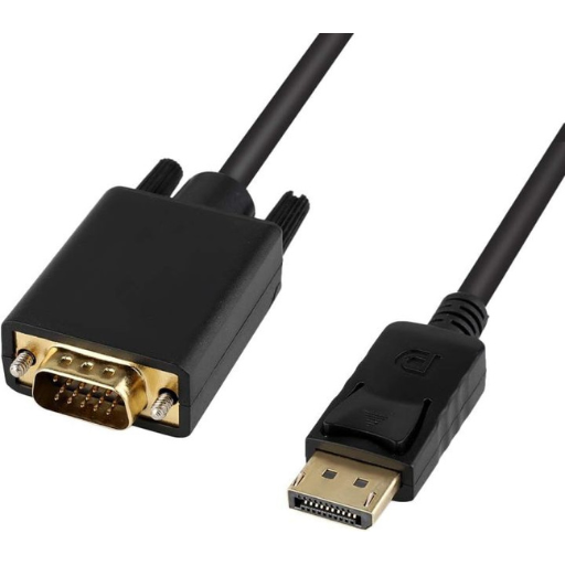 DP male to VGA male Converter Cable
