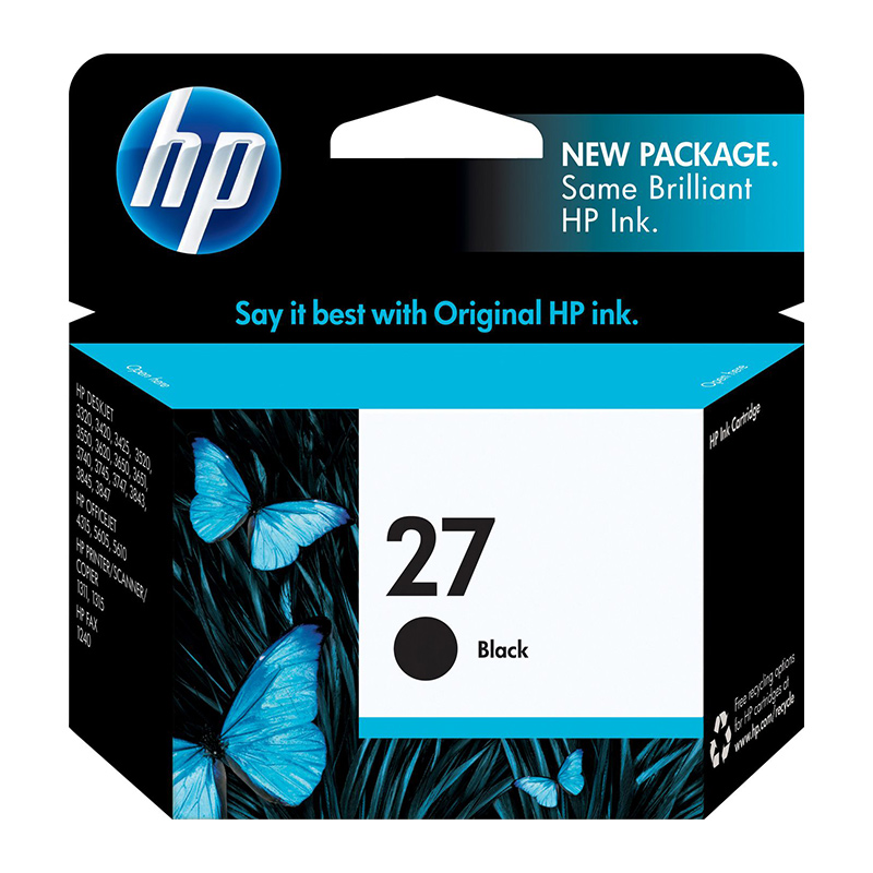 HP27 C8727 BLACK INK CARTRIDGE
