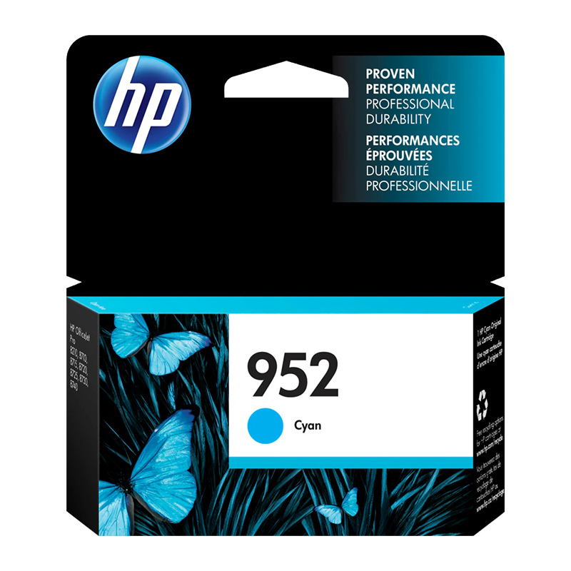 HP 952 Cyan Original Ink Cartridge