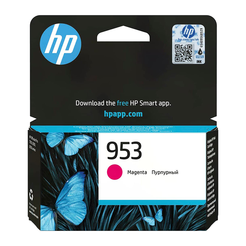 HP 953 Magenta Original Ink Cartridge (F6U13AE) 