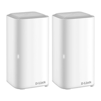 [ENA185] D-LINK D-COVR-X1870 AX1800 Wi-Fi 6 MU-MIMO  Whole Home Wi-Fi Mesh System,4 Gigabit LAN + 1 WAN (2 Set Packing)