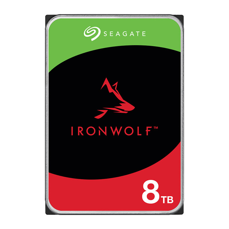 Seagate IronWolf 8TB NAS 3.5" SATA 6Gb/s Internal Hard Drive (ST8000VN004)