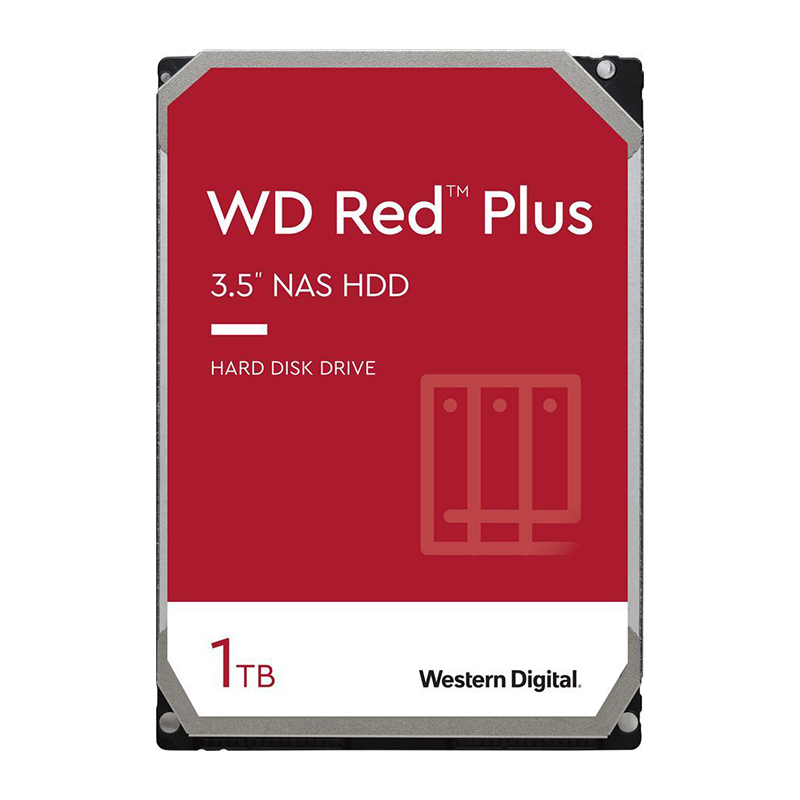 Western Digital 1TB NAS 3.5"" SATA HDD RED WD10EFRX