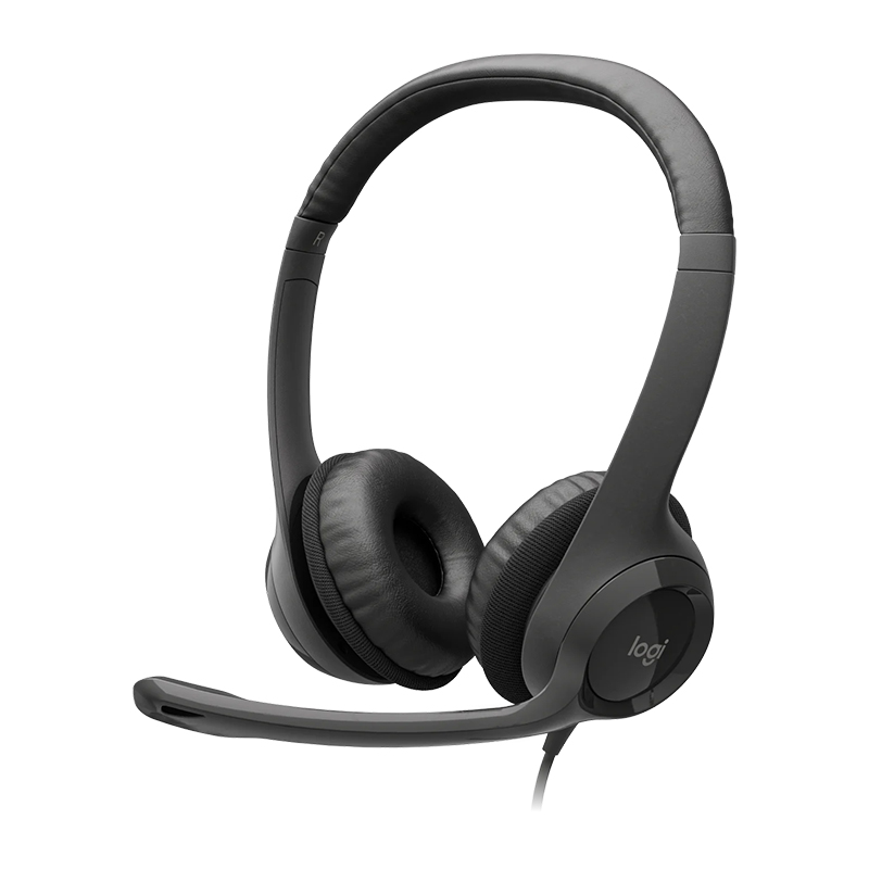 Logitech H390 USB Headset with Noise-Cancelling Mic (981-000485 / 981-001577)