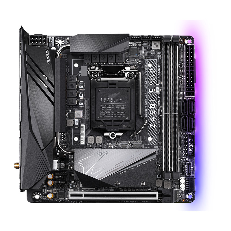 GIGABYTE GA-Z490I AORUS ULTRA MOTHERBOARD (SOCKET 1200)