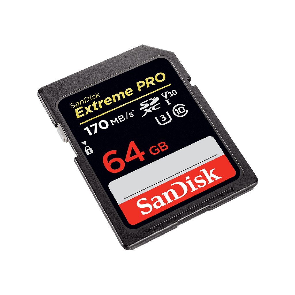 SANDISK EXTREME PRO SDHC/SDXC UHS-I MEMORY CARD 64GB