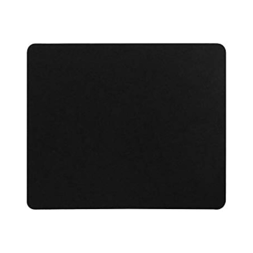 Mouse Pad (Black) (18cmx22cm) Plain