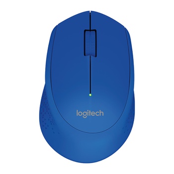 [MOU1019] Logitech M331 Silent Plus Wireless Mouse - Blue (910-004915)