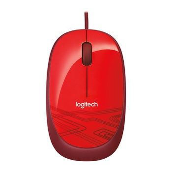[MOU936] Logitech Wired Mouse M105 Red