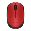 Logitech M171 Wireless Mouse - Red (910-004657)
