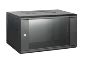 6U Wall Mount Rack / Cabinet L:635mm x H:575mm x W:600mm, Power outlet (Without Fan)
