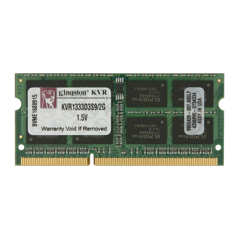 Kingston 2GB DDR3 1333MHz Laptop RAM (KVR1333 D3S8S9)