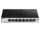 D-Link 8-Port Gigabit PoE Smart Managed Switch (DGS-1100-08P)
