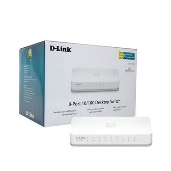 [SWI403] D-Link DES-1008C 8-port 10/100mbps Unmanaged Switch