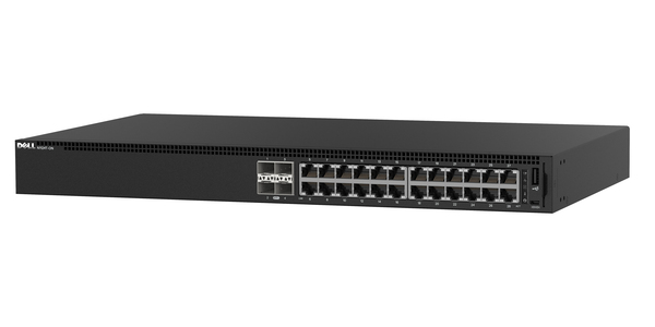 Dell EMC PowerSwitch N1124T-ON Managed Rackmountable Switch - 24 x 10/100/1000 + 4 x 10 Gigabit SFP+ Ports