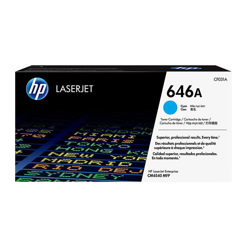 HP 646A CF031A CYAN TONER