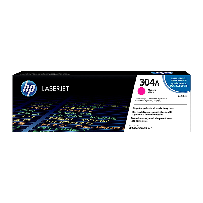 HP 304A CC533A Magenta Original LaserJet Toner Cartridge