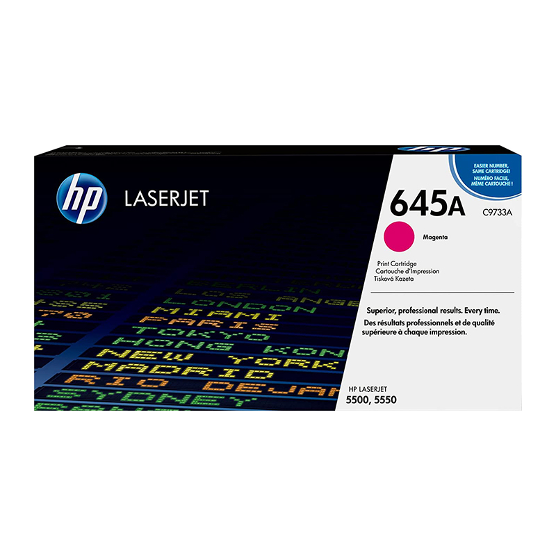 HP 645A C9733A Magenta Original Laserjet Toner Cartridge