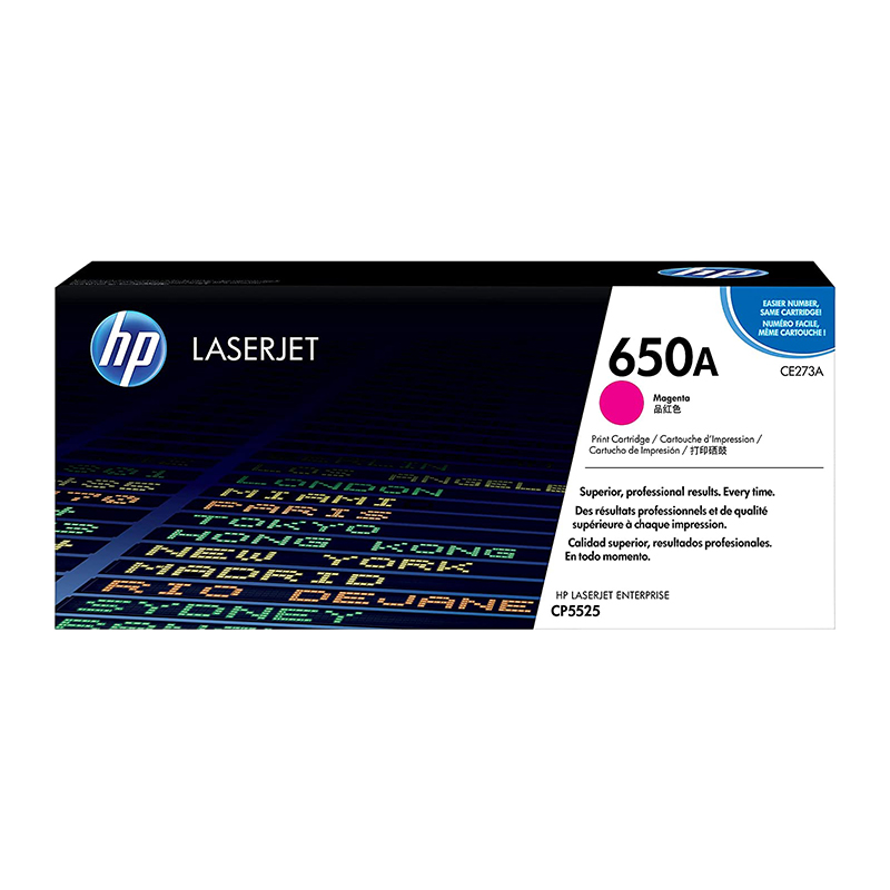 HP 650A CE273A Magenta Original LaserJet Toner Cartridge