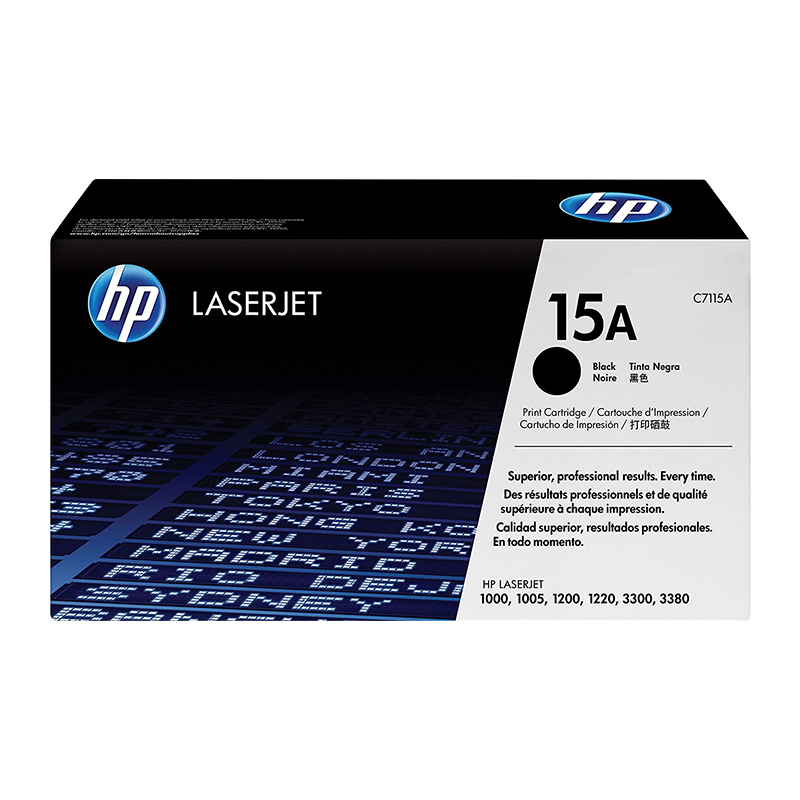 HP 15A C7115A Black Toner Cartridge 