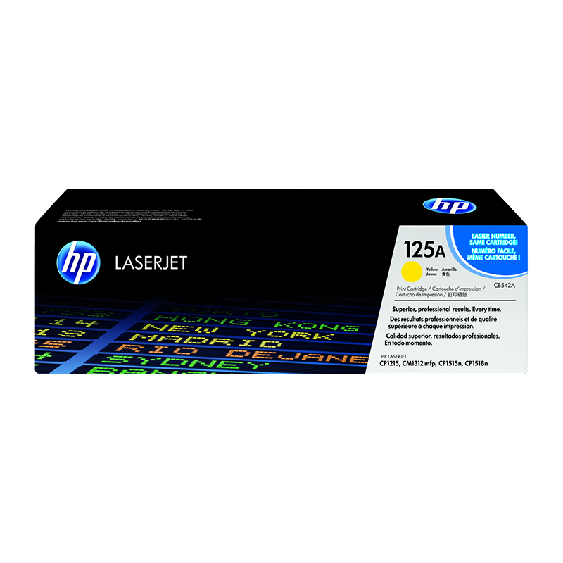 HP 125A Yellow Original LaserJet Toner Cartridge 