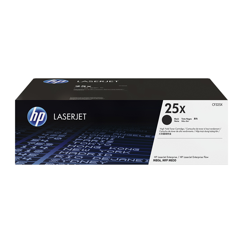 HP 25X CF325X High Yield Black Original LaserJet Toner Cartridge