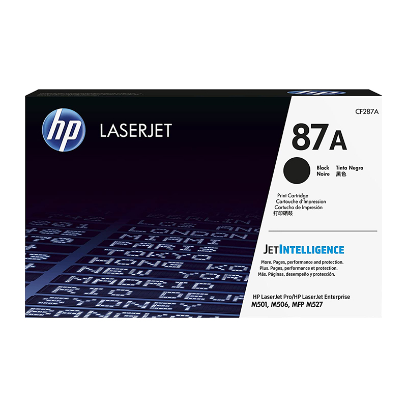 HP 87A CF287A Black Original LaserJet Toner Cartridge