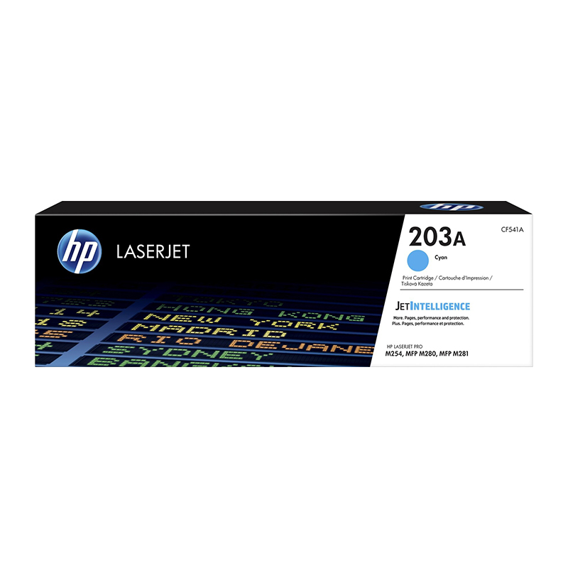 HP 203A CF541A Cyan Original LaserJet Toner Cartridge