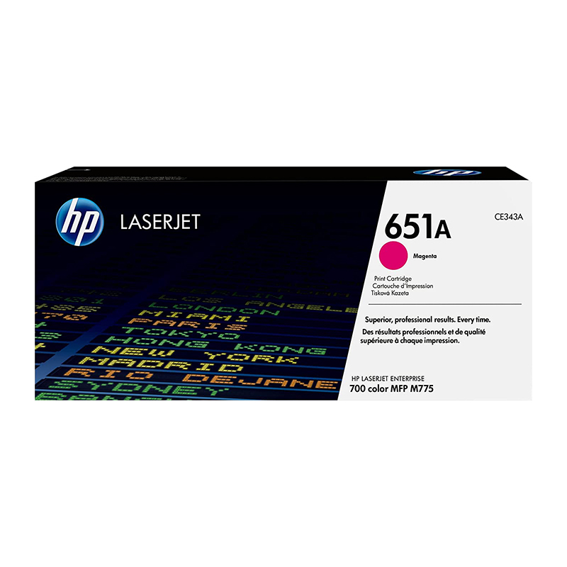 HP 651A CE343A Magenta LaserJet Toner Cartridge