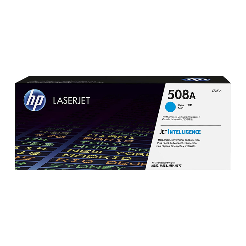 HP 508A CF361A Cyan Original LaserJet Toner Cartridge