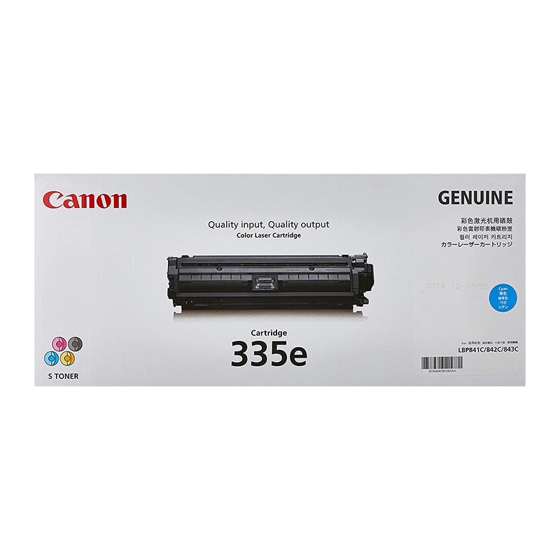 Canon 335E Cyan Toner Cartridge