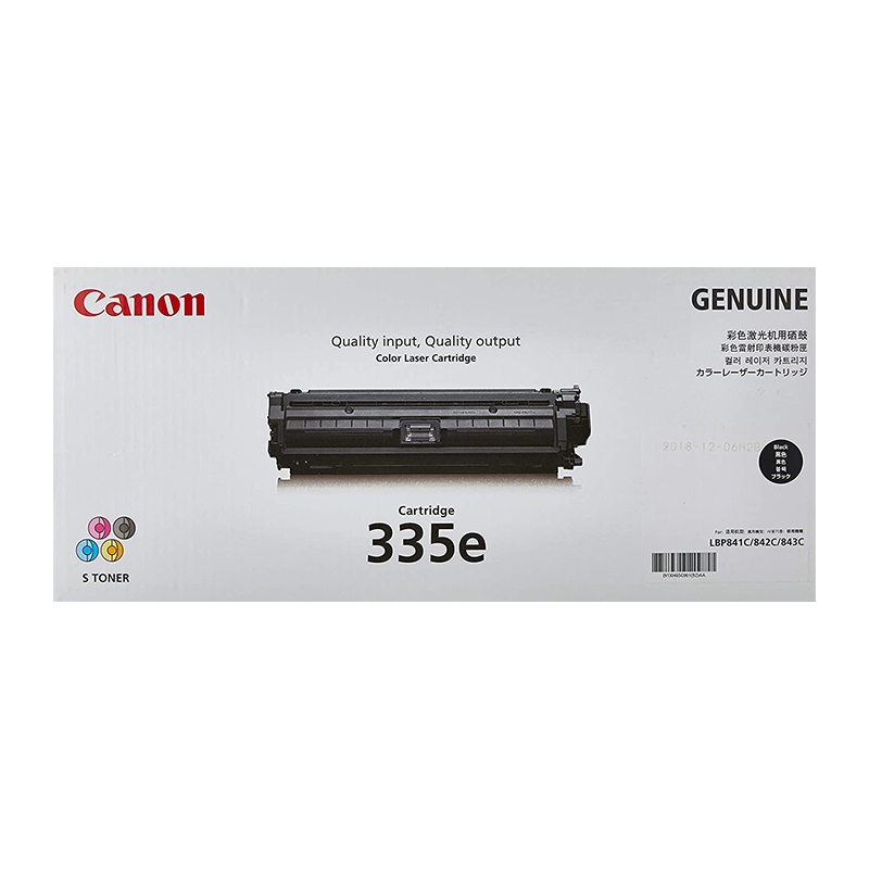 Canon 335E Black Toner Cartridge