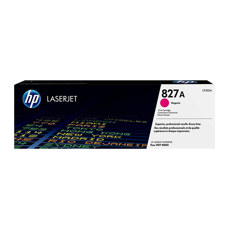 HP 827A CF303A Magenta Original LaserJet Toner Cartridge (32,000 pages)
