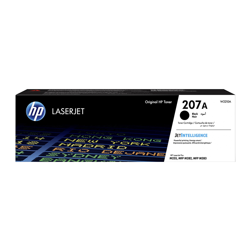 HP 207A W2210A Black Original LaserJet Toner