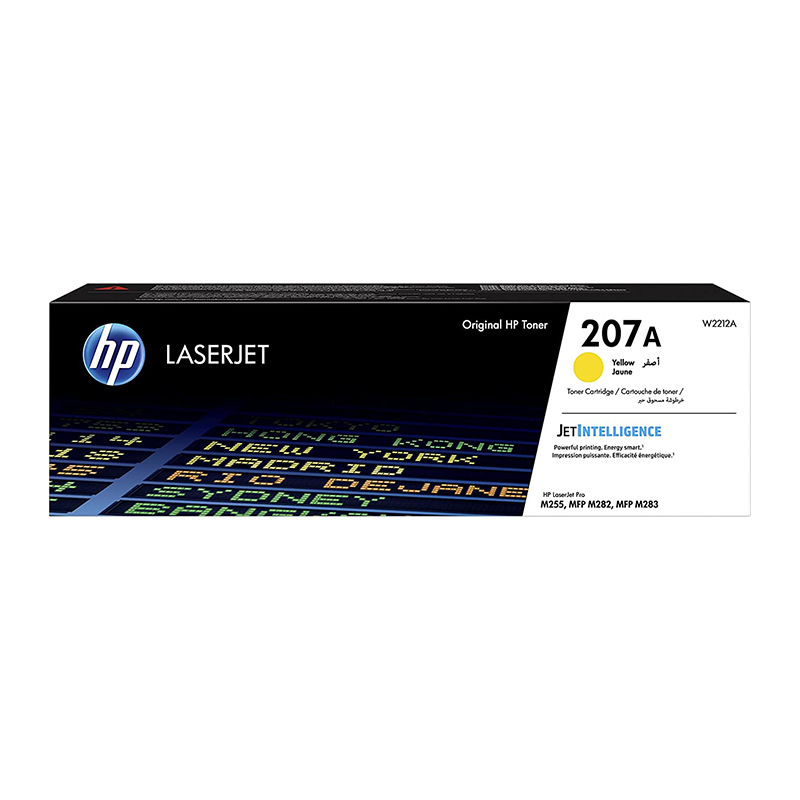 HP 207A W2212A Yellow Original LaserJet Toner Cartridge