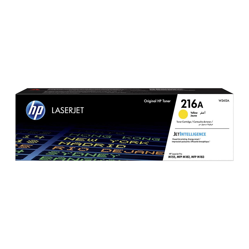 HP 216A W2412A Yellow Original LaserJet Toner Cartridge