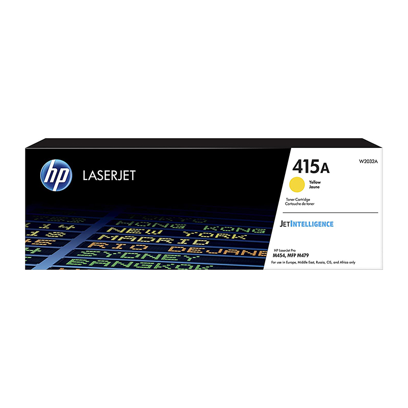 HP 415A W2032A Yellow Original LaserJet Toner Cartridge