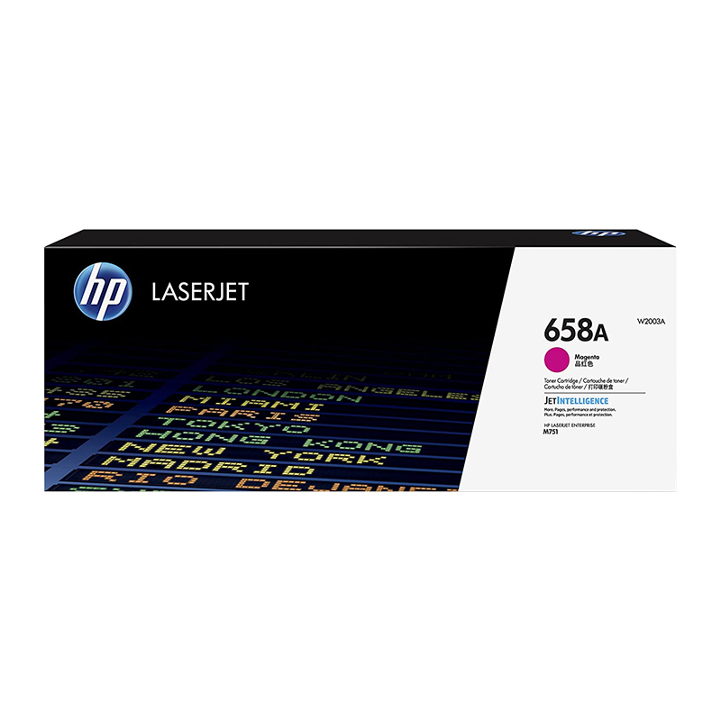 HP 658A W2003A Magenta Original LaserJet Toner Cartridge