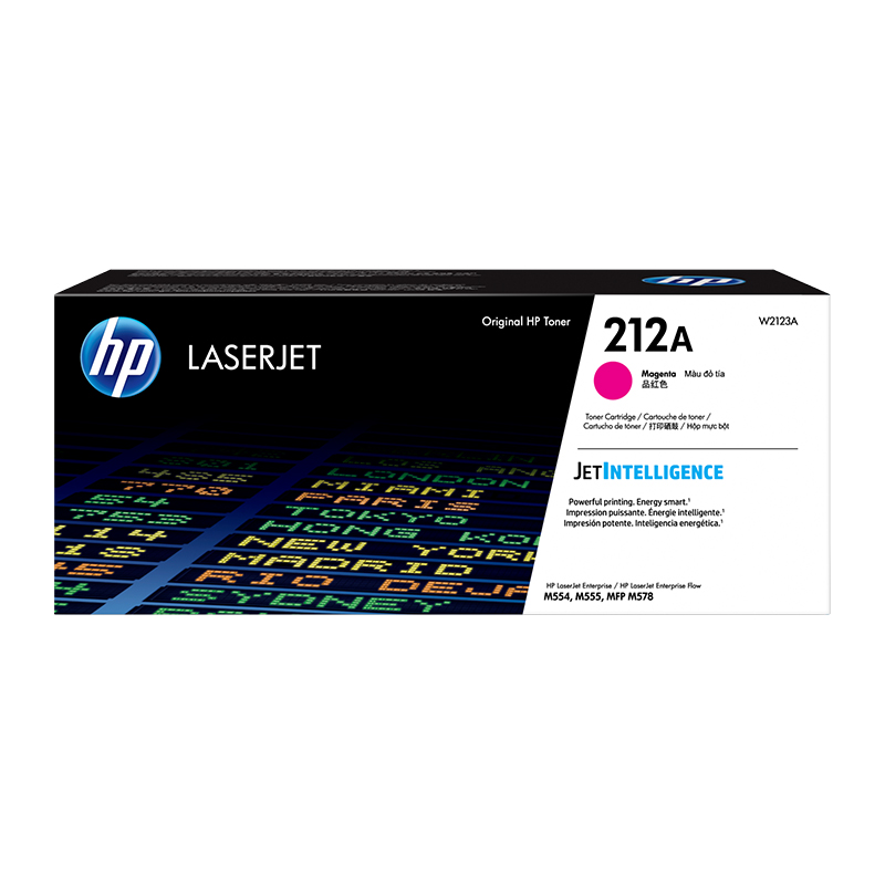 HP 212A W2123A Magenta Original LaserJet Toner Cartridge