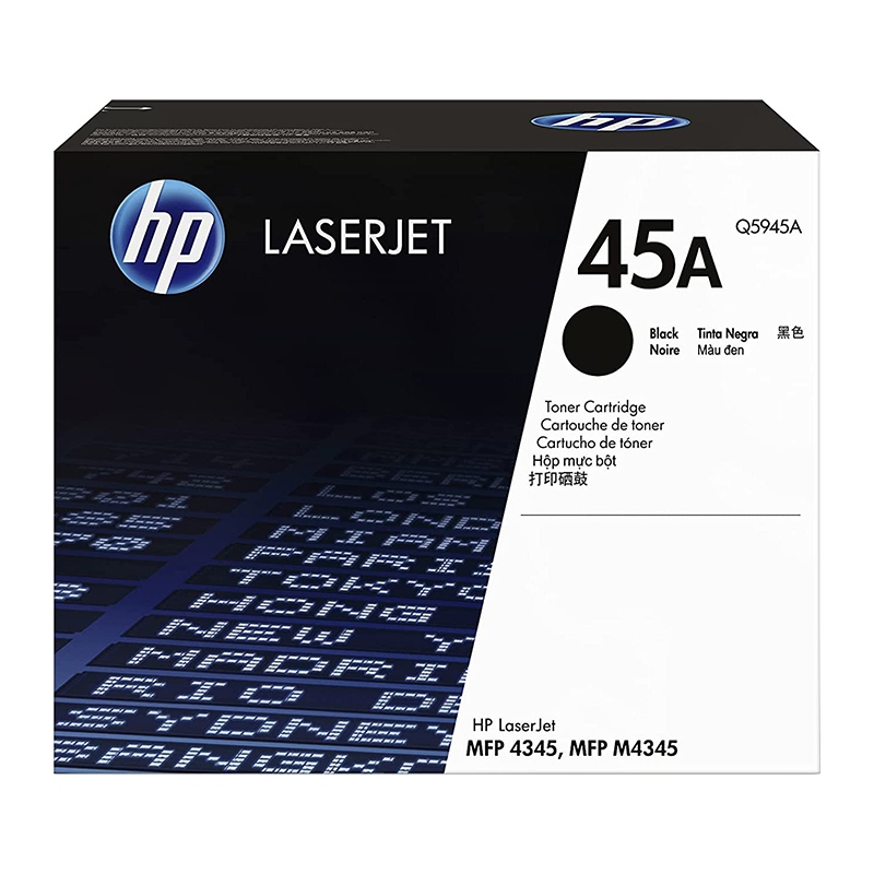 HP 45A Q5945A Black Original LaserJet Toner Cartridge 