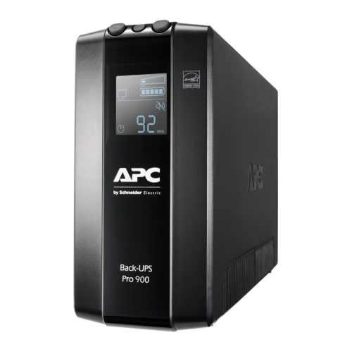 APC Back-UPS Pro, 900VA/540W, Tower, 230V, 6x IEC C13 outlets, AVR, LCD (BR900MI)