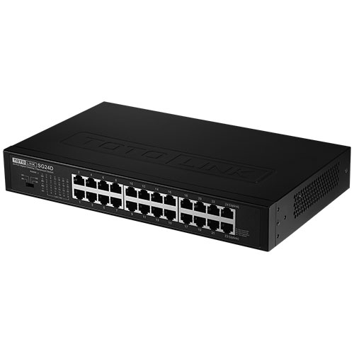 Totolink SG24D 24-Port Gigabit Desktop/Rackmount Switch