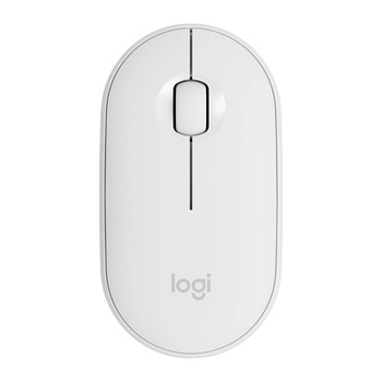 [MOU1101] Logitech M350 Pebble Wireless Bluetooth Mouse - Off White (910-005600)