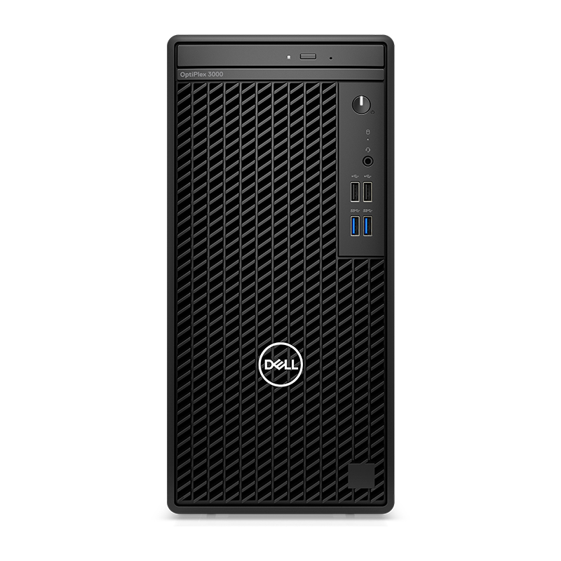 Dell Optiplex 3090MT | Intel® Core™ i3-10105 (6MB Cache, 4 Cores, 8 Threads, 3.7GHz to 4.4GHz, 65W), 4GB 3200 MHz DDR4 RAM, 1TB 7200RPM SATA HDD, Intel® UHD Graphics 630, 2 x DisplayPort 1.4, Dell Wired USB Keyboard & Mouse