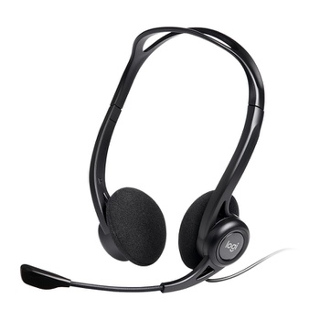 [HDP780] Logitech H370 USB Noise-Cancelling Headset with Mic (981-000710)