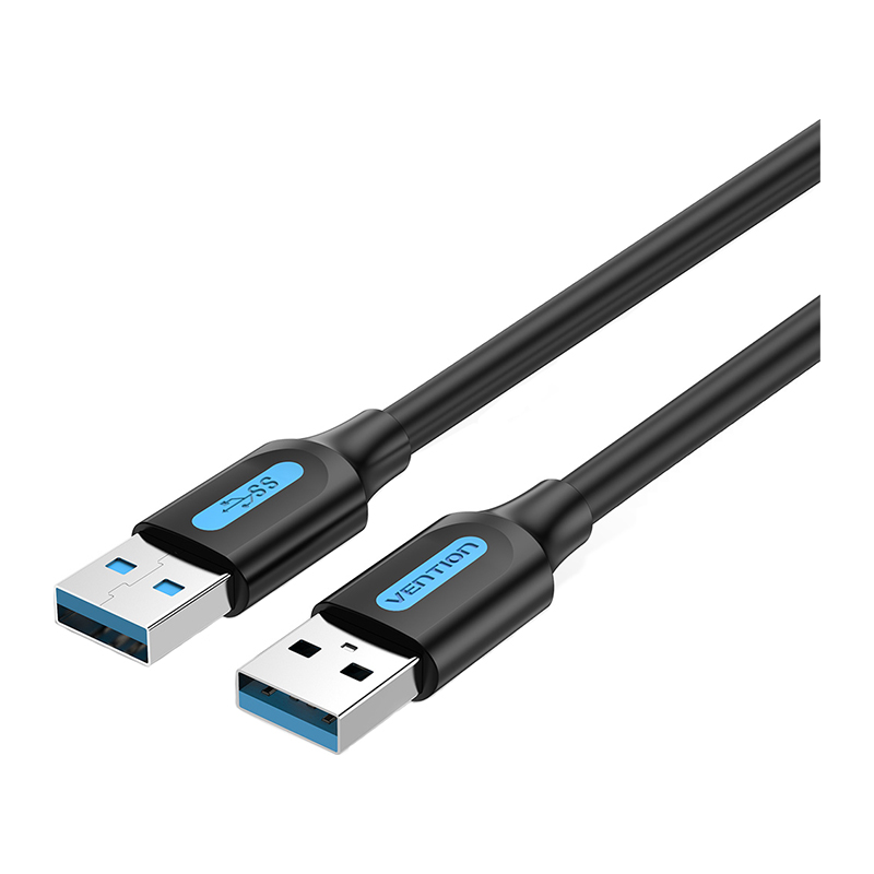 Vention® USB 3.0 A Male to A Male Cable 1M Black PVC Type (CONBF)
