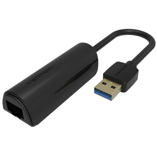 Vention® USB 3.0 to Gigabit Ethernet Adapter ABS Type Black 0.15m (CEHBB)