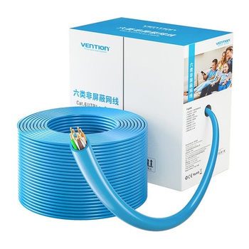 [CBL1188] Vention® Cat6 UTP Lan Cable 305M Blue (IHGL305)